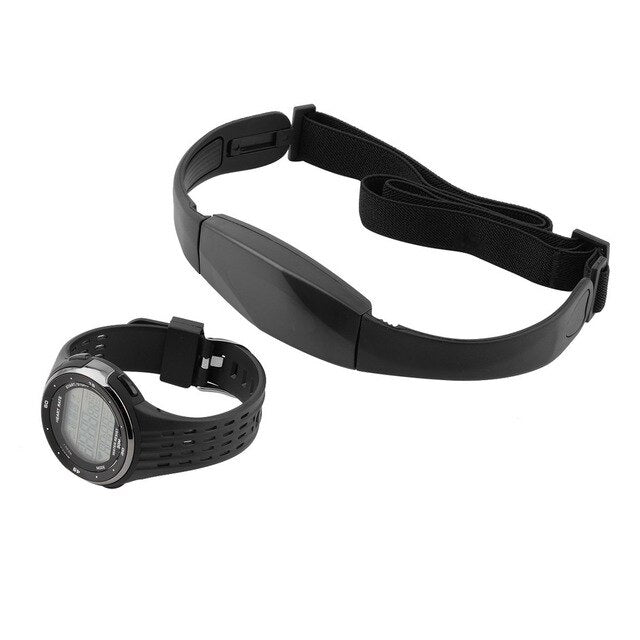 Outdoor Sports Watches Wireless Chest Strap Heart Rate Watch Heart Rate Monitor Watch + Chest Belt  Digital Watches