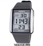 Hot!!! Men Sports Watches Waterproof 100m Outdoor Fun Multifunction Digital Watch Swimming Running LED Wristwatch Montre Homme