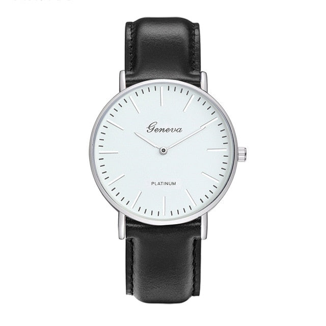 Luxury Male Clock Simple Business Quartz Men Watch Fashion Dress Ladies Watches  Leather Strap Sports Wristwatches Montre Femme