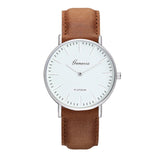 Luxury Male Clock Simple Business Quartz Men Watch Fashion Dress Ladies Watches  Leather Strap Sports Wristwatches Montre Femme