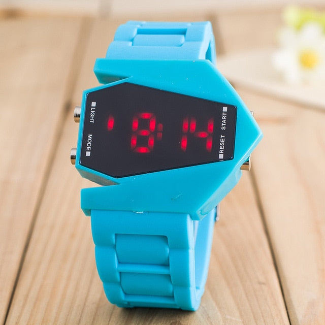 Luxury Digital Alarm Stopwatch Back Light LED Watch Women Men Children Sports Wrist Watch Clock relogio feminino masculino saat