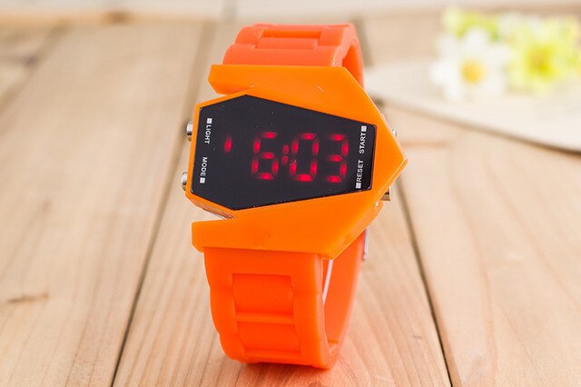 Luxury Digital Alarm Stopwatch Back Light LED Watch Women Men Children Sports Wrist Watch Clock relogio feminino masculino saat
