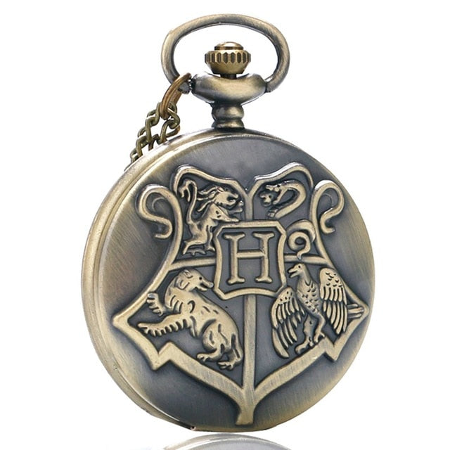 Retro Clock Necklace Pocket Watch Vintage Snitch Gold Ball Silver Bronze Fob Chain Watch Men Women relogio de bolso
