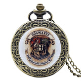 Retro Clock Necklace Pocket Watch Vintage Snitch Gold Ball Silver Bronze Fob Chain Watch Men Women relogio de bolso