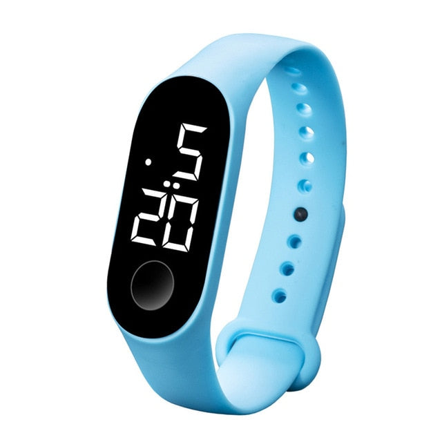 LED Electronic Sports Luminous Sensor Watches Fashion Men and Women Watches  Dress Watch digital Watch fashion gif Men's wa