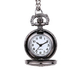 Vintage Round Dial Quartz Small Pocket Watch Classical Roman Scale Pocket watch man woman kid gift necklace clock Couple old man