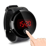 Men Fashion Waterproof LED Round Touch Screen Day Date Silicone Wrist Watch relogio digital watch sport watch