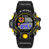 SYNOKE G Style Men Sports Watches Chronograph Military Digital Wristwatches Shock Resistant Montre Homme Erkek Saat N50