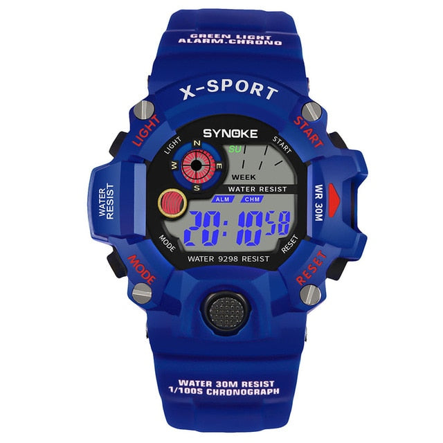 SYNOKE G Style Men Sports Watches Chronograph Military Digital Wristwatches Shock Resistant Montre Homme Erkek Saat N50