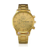 2019 New Brand Gold Mens Watches Top Brand Luxury Stainless Steel Analog  Wristwatch Mens Gift Quartz Watch Discount #4A23