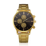 2019 New Brand Gold Mens Watches Top Brand Luxury Stainless Steel Analog  Wristwatch Mens Gift Quartz Watch Discount #4A23